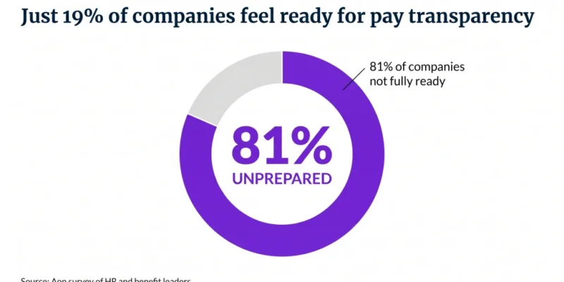 Just 19% of companies feel ready for pay transparency